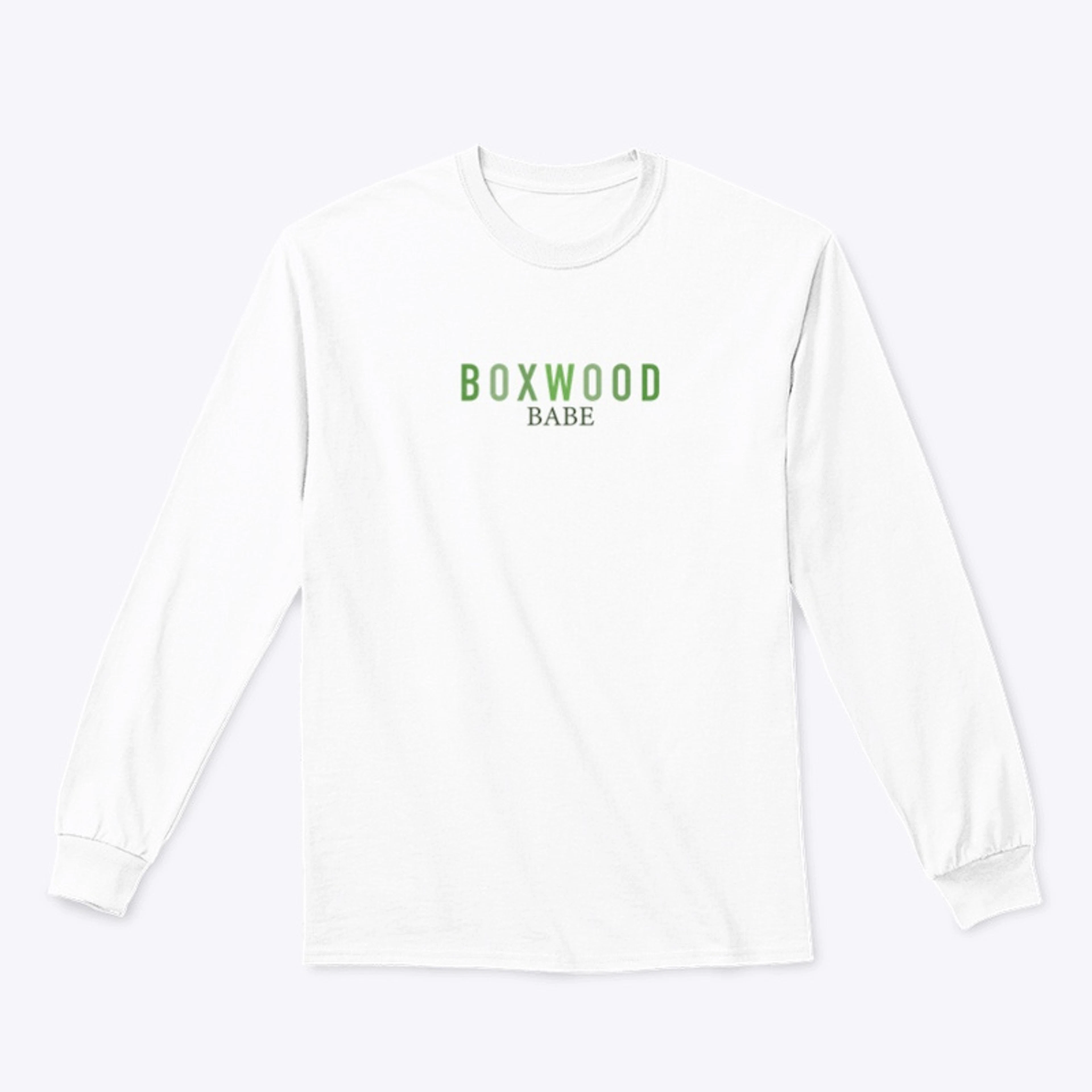 Boxwood Babe T-Shirt || Linda Vater