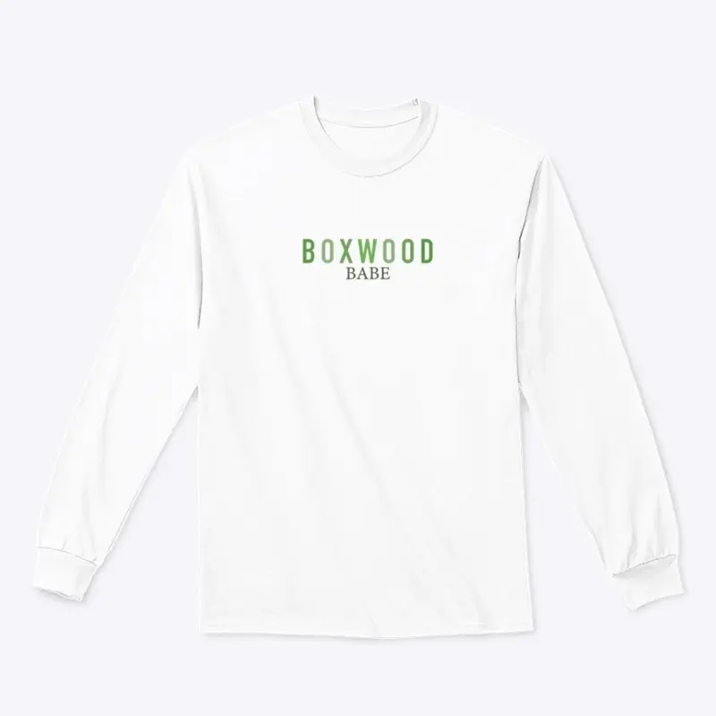 Boxwood Babe T-Shirt || Linda Vater